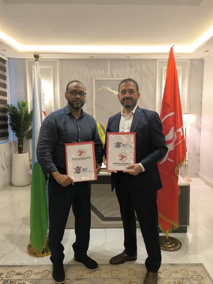 Rencontre entre les représentants d’Air Djibouti et du Groupe Europe Handling